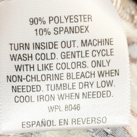 JM Collection Petites Leopard 🐆 Print Rounded Neckline 3/4 Sleeve Pullover Top - Picture 7 of 8